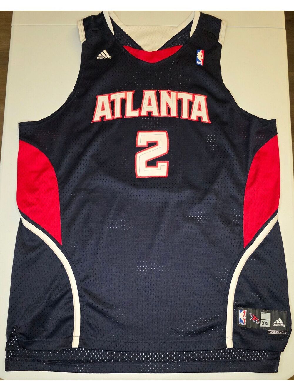 Vintage NBA Atlanta Hawks Joe Johnson Adidas Jersey